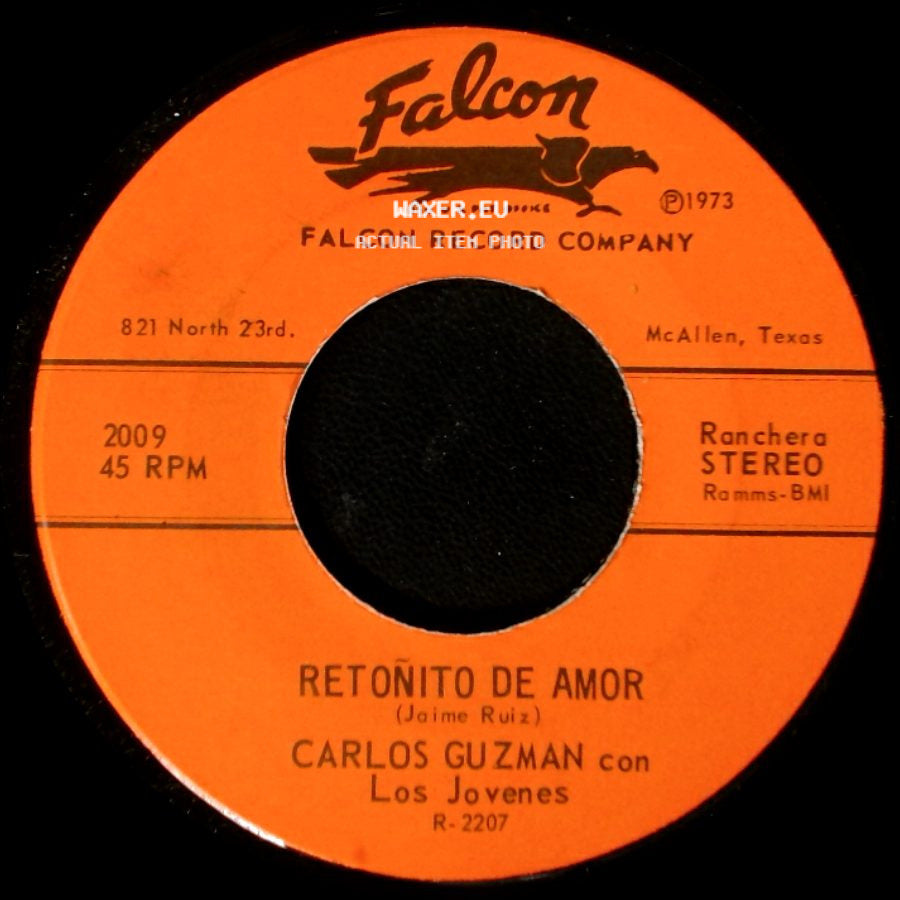 Carlos Guzman Con Los Jovenes - Retoñito De Amor / Yo Quiero Un Besito side A