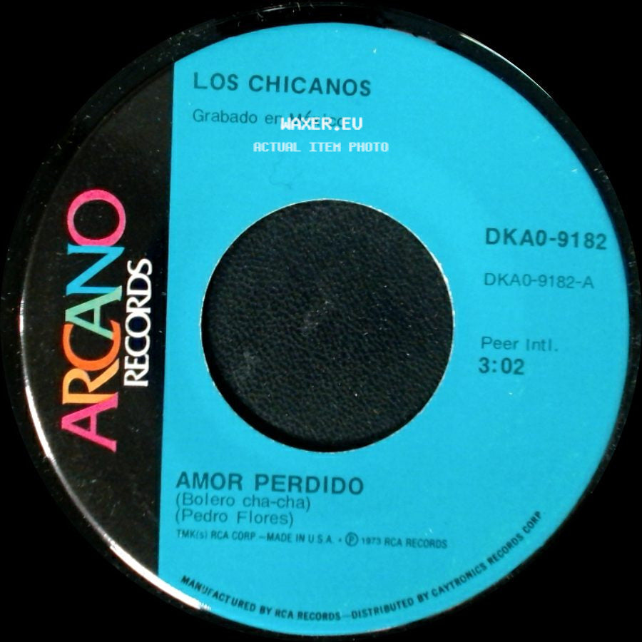 Los Chicanos - Amor Perdido / Tu Eres Mi Destino side A