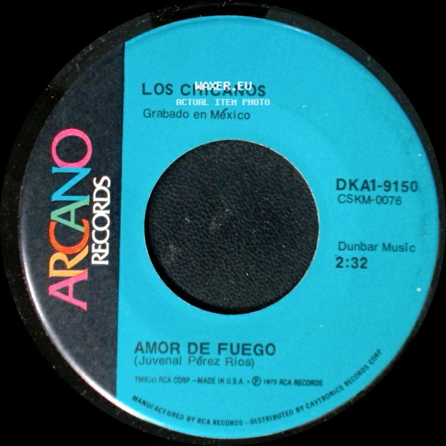 Los Chicanos - No Pidas Más Perdón (Bolero Chachacha) / Amor De Fuego side B
