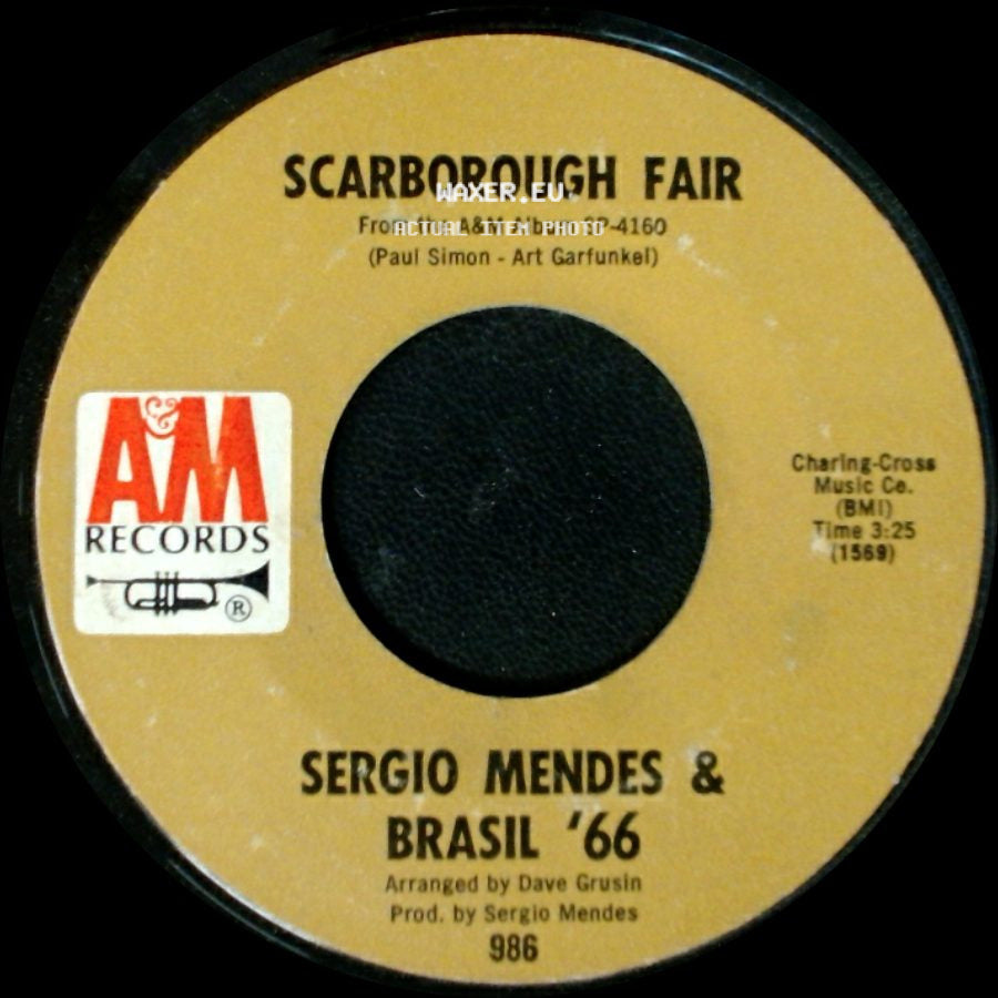Sergio Mendes & Brasil '66 - Scarborough Fair / Canto Triste side A