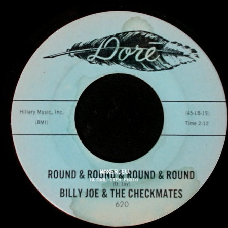 Billy Joe & The Checkmates - Percolator / Round & Round & Round & Round side B