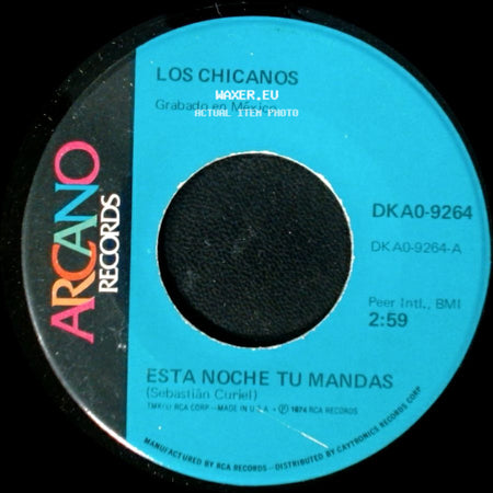 Los Chicanos - Estoy Perdido / Esta Noche Tu Mandas side B