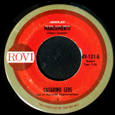 Catarino Leos - Mandamiento / Buen Amigo side A
