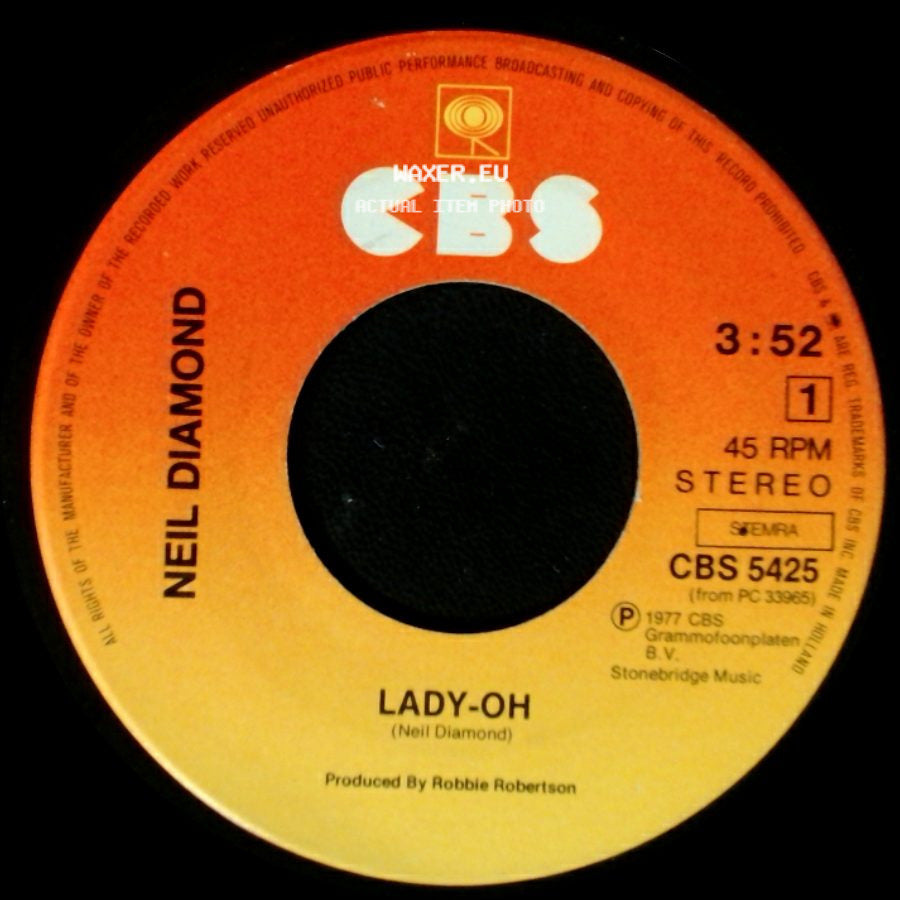 Neil Diamond - Surviving The Life / Lady-Oh side B