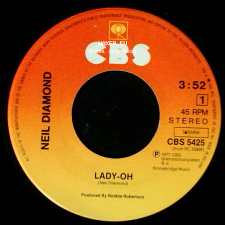 Neil Diamond - Surviving The Life / Lady-Oh side B