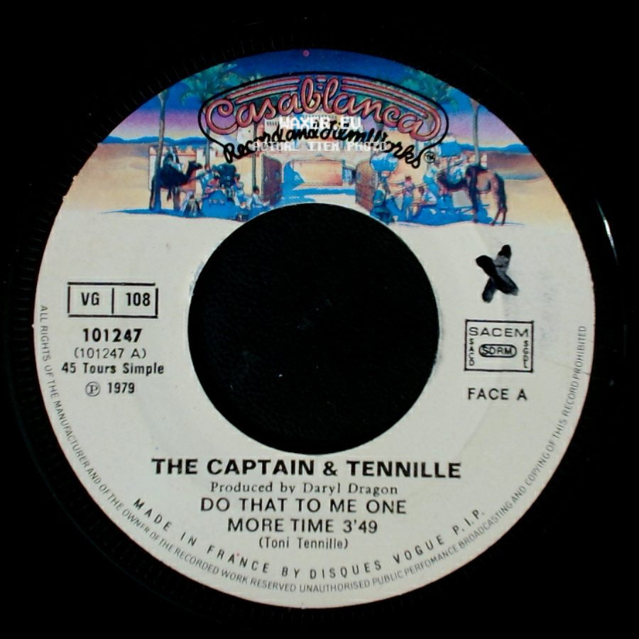 The Captain & Tennille - Do That To Me One More Time / Deep In The Dark side A