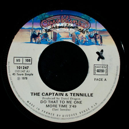 The Captain & Tennille - Do That To Me One More Time / Deep In The Dark side A