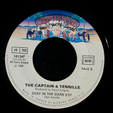 The Captain & Tennille - Do That To Me One More Time / Deep In The Dark side B