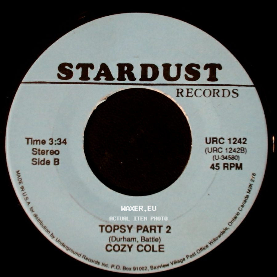 Martin Denny / Cozy Cole - Quiet Village / Topsy Part 2 side B