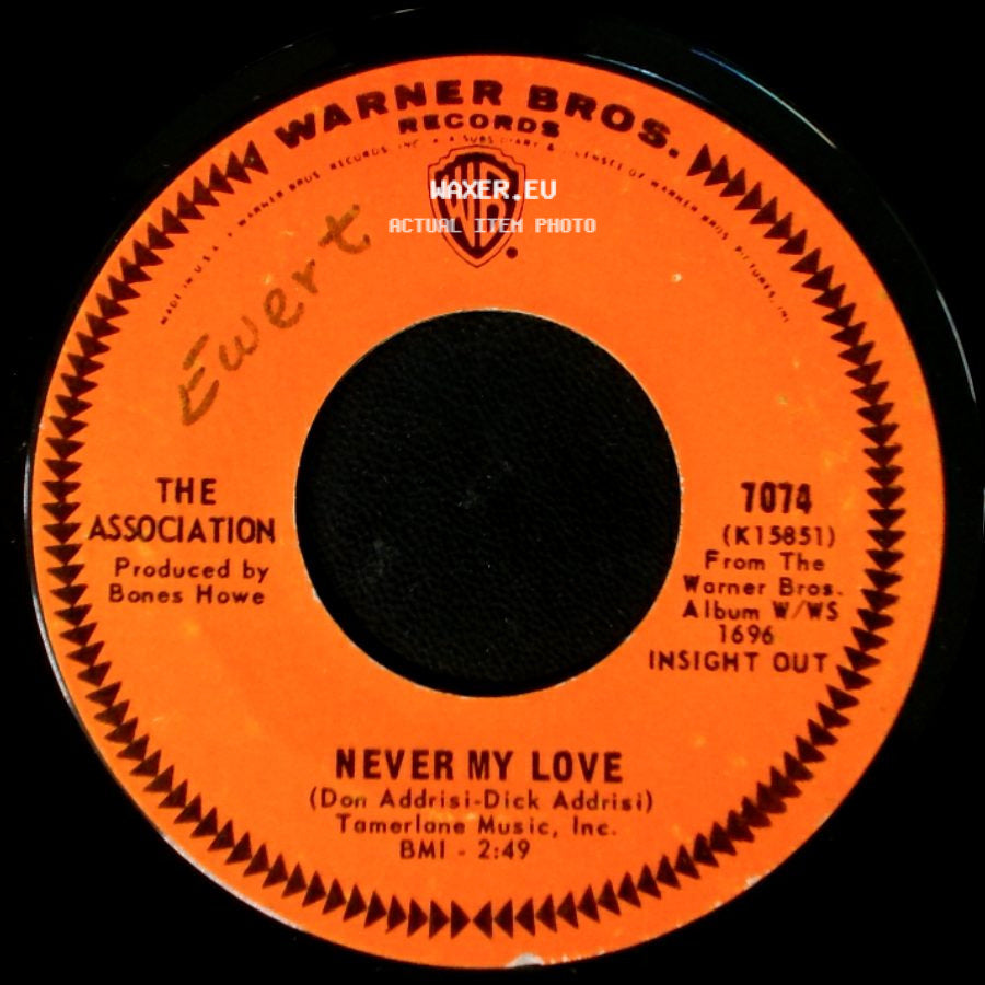 The Association - Never My Love / Requiem For The Masses side A