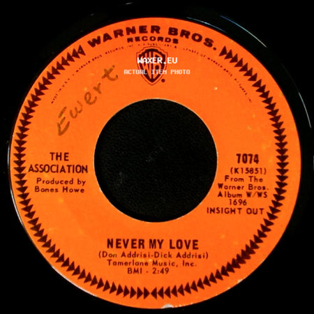 The Association - Never My Love / Requiem For The Masses side A