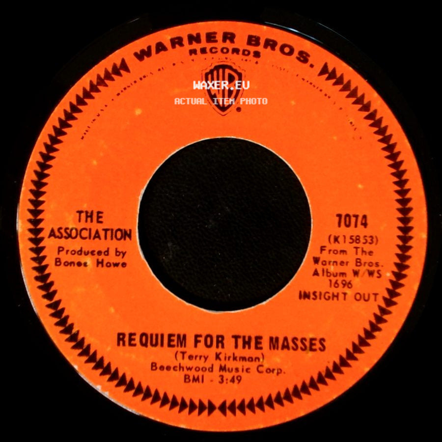The Association - Never My Love / Requiem For The Masses side B
