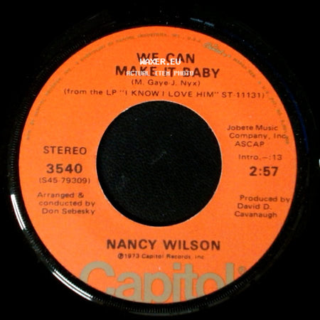 Nancy Wilson - We Can Make It Baby / Are We Losing Touch side A