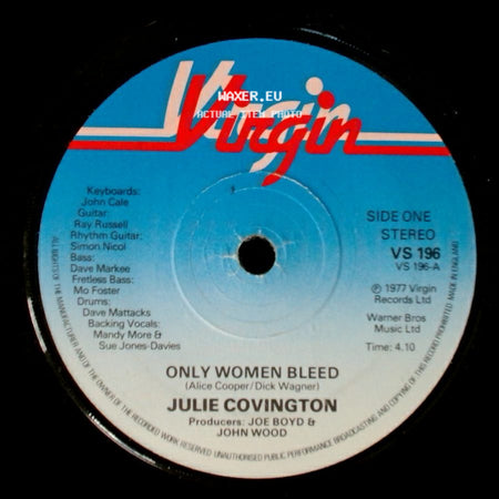 Julie Covington - Only Women Bleed / Easy To Slip side A
