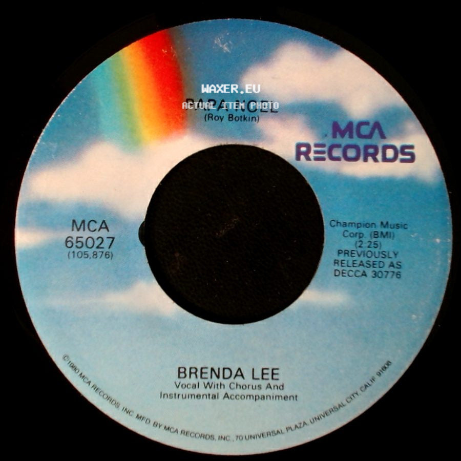 Brenda Lee - Papa Noel / Rockin' Around The Christmas Tree side A