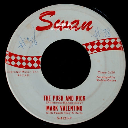 Mark Valentino - The Push And Kick / Walking Alone side A