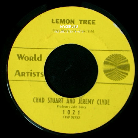 Chad Stuart And Jeremy Clyde - Yesterday's Gone / Lemon Tree side B