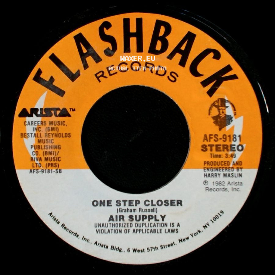 Air Supply - Even The Nights Are Better / One Step Closer side B