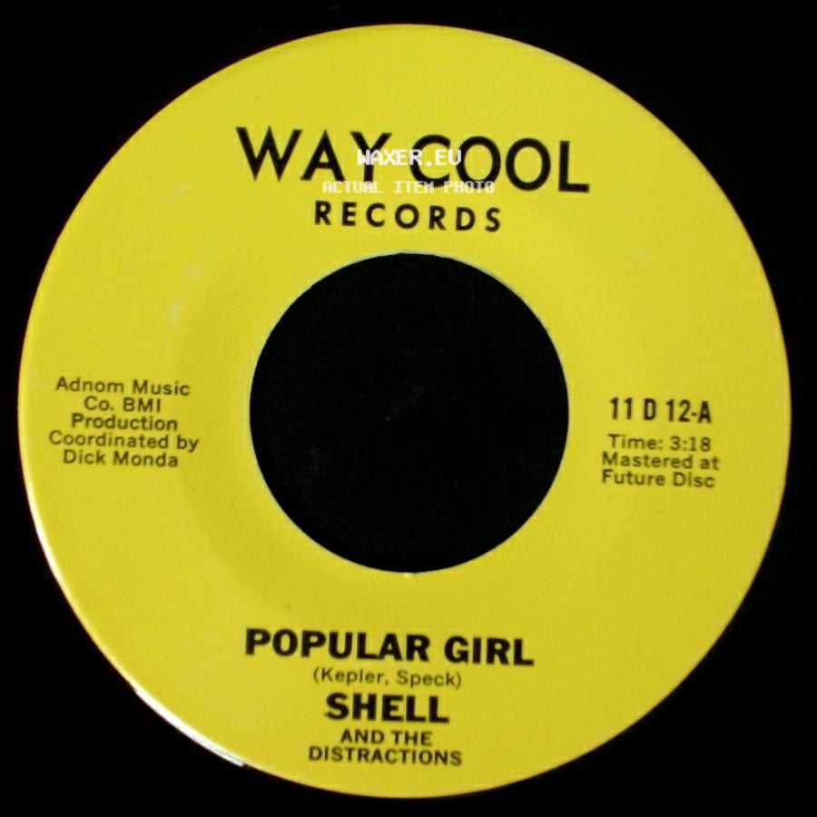 Ralupop Lrig / Shell And The Distractions - Llehs / Popular Girl side B