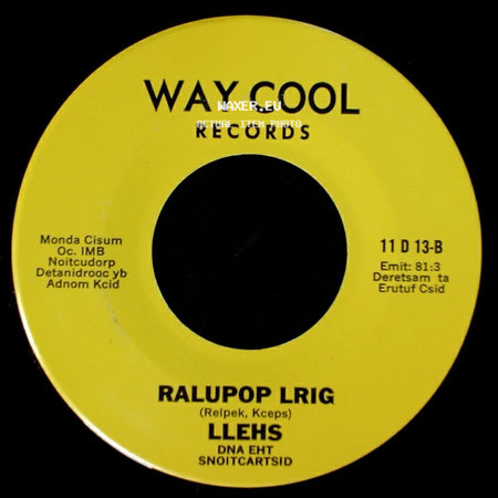 Shell And The Distractions / Llehs - Popular Girl / Ralupop Lrig side B