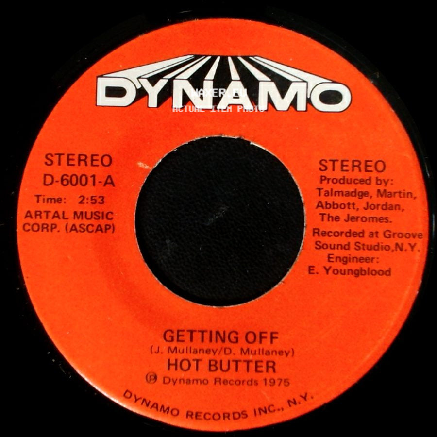 Hot Butter - Getting Off / Getting On side A
