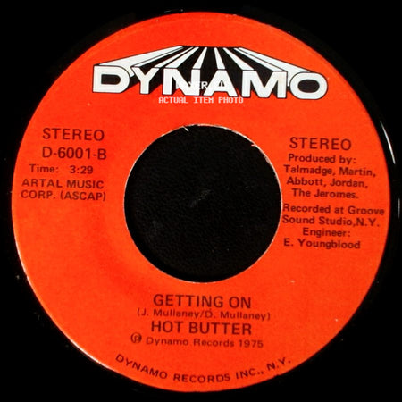 Hot Butter - Getting Off / Getting On side B