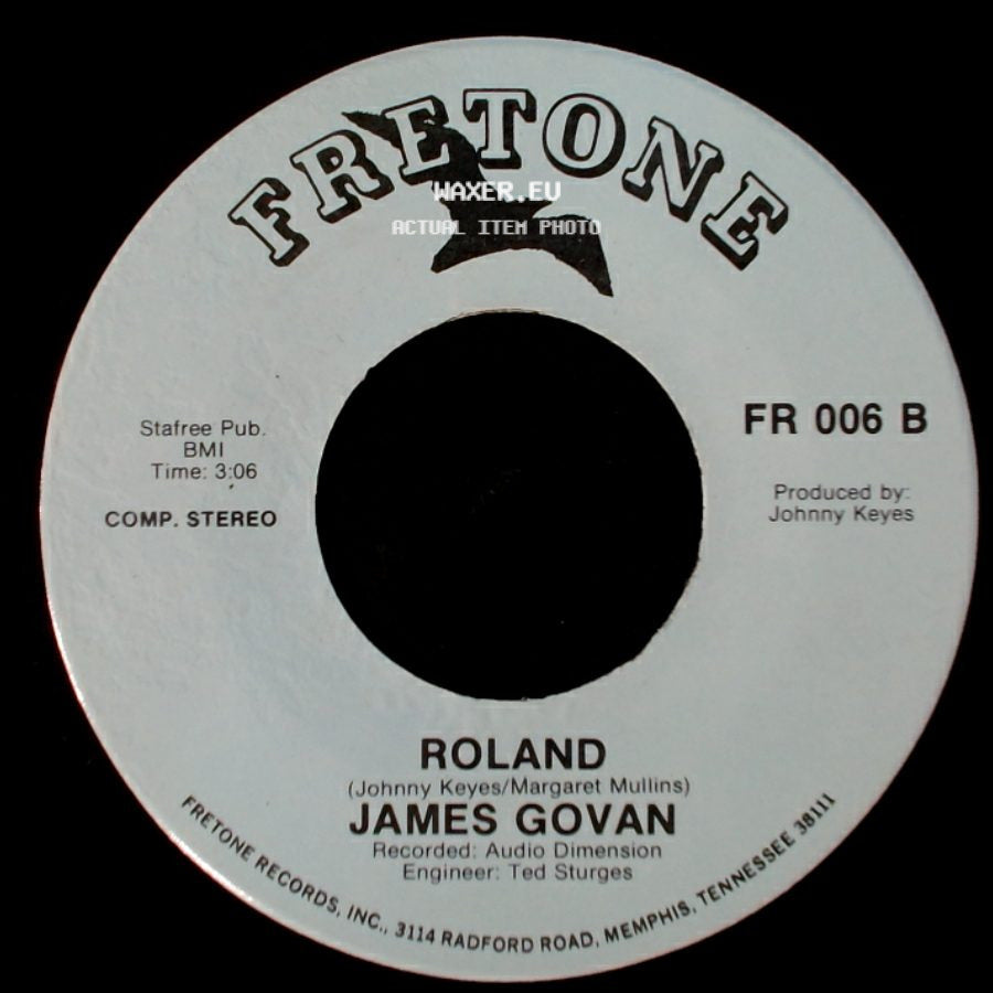 James Govan - Frumpy / Roland side B