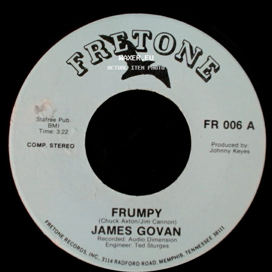 James Govan - Roland / Frumpy side B