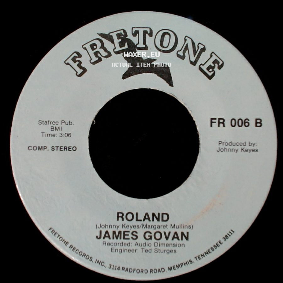 James Govan - Frumpy / Roland side B
