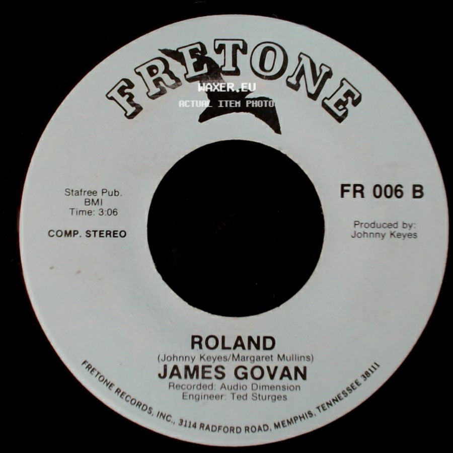 James Govan - Frumpy / Roland side B