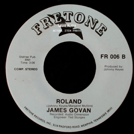 James Govan - Frumpy / Roland side B