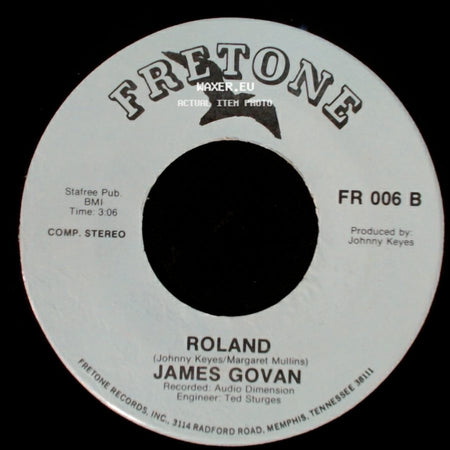 James Govan - Frumpy / Roland side B