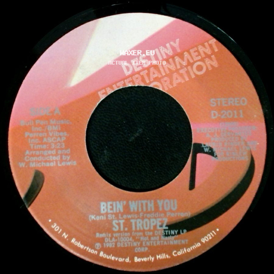 St. Tropez - Bein' With You / I've Been Watching You side A