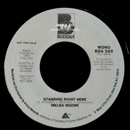 Melba Moore - Standing Right Here / Standing Right Here side A