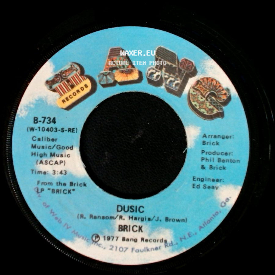 Brick - Happy / Dusic side B