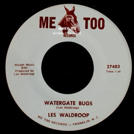 Les Waldroop - Moonlight's A-Wastin' / Watergate Bugs side B