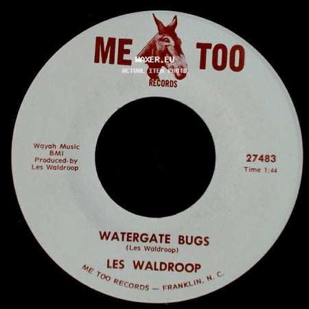 Les Waldroop - Watergate Bugs / Moonlight's A-Wastin' side A