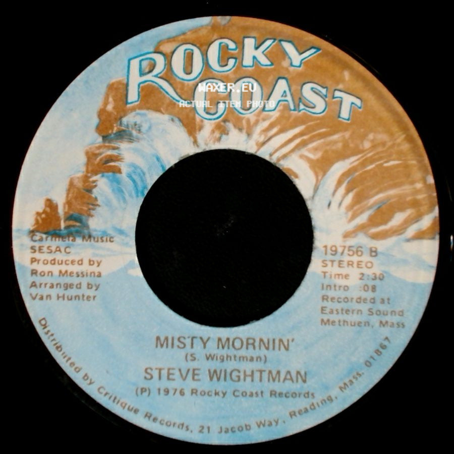 Steve Wightman - Misty Mornin' / You Know The Feelin' side A