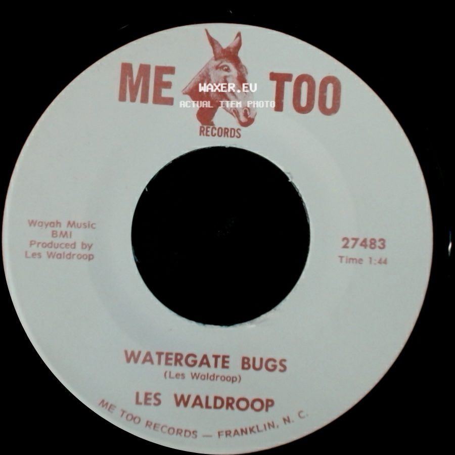 Les Waldroop - Moonlight's A-Wastin' / Watergate Bugs side B