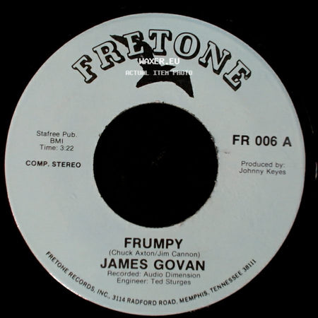 James Govan - Roland / Frumpy side B
