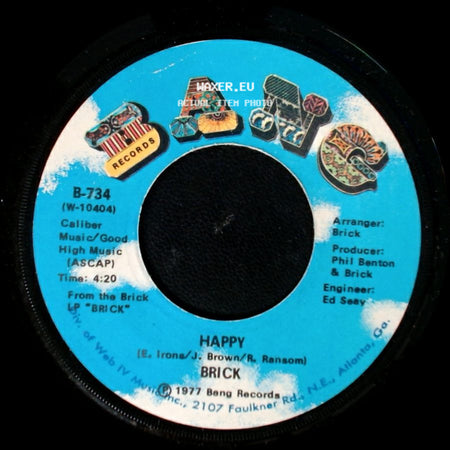 Brick - Happy / Happy side B