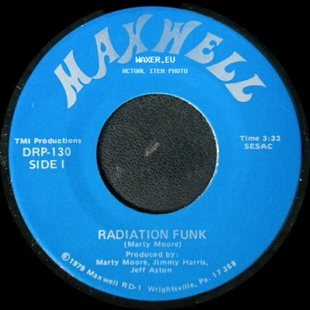 Unknown Artist - A New Star / Radiation Funk side B