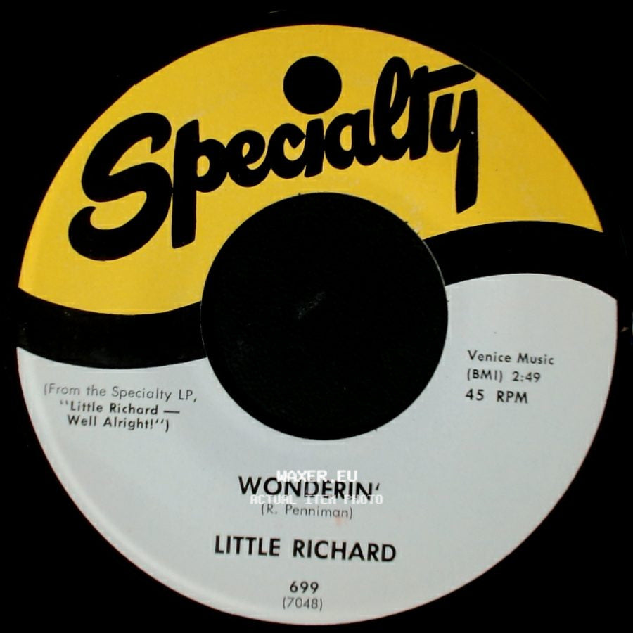Little Richard - Wonderin' / Poor Boy Paul side A