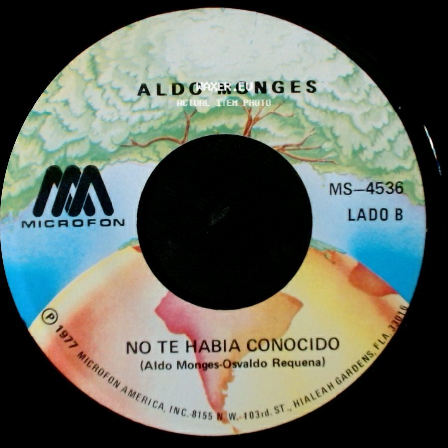 Aldo Monges - Un Hijo En Febrero / No Te Habia Conocido side B