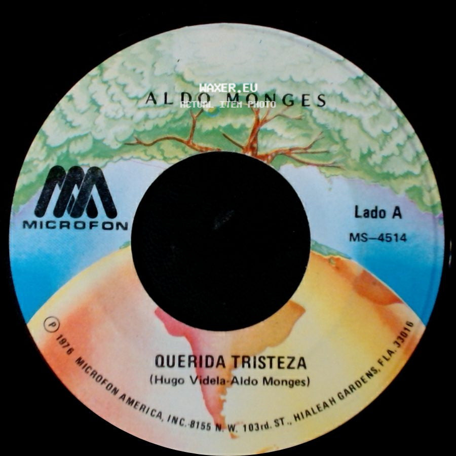 Aldo Monges - Querida Tristeza / Buenos Dias Amor side A