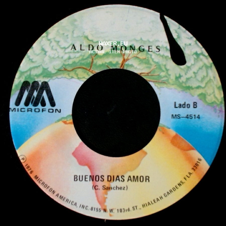 Aldo Monges - Querida Tristeza / Buenos Dias Amor side B