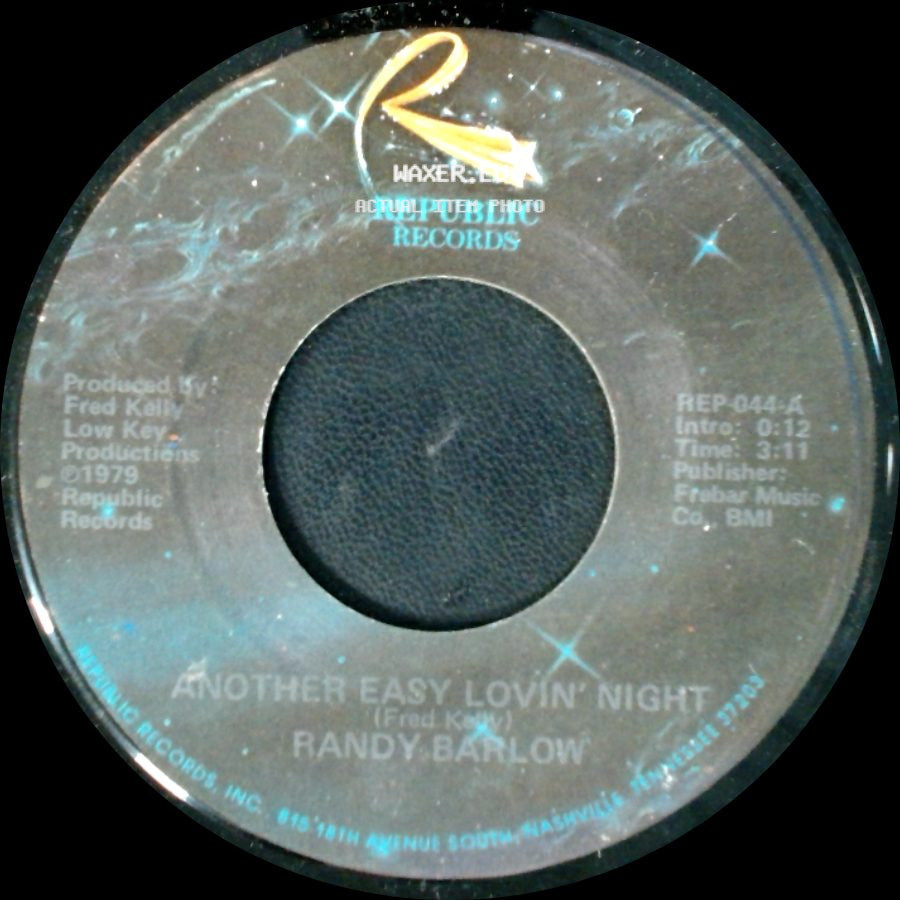 Randy Barlow - Another Easy Lovin' Night / Louisiana Delta side A
