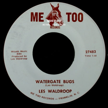 Les Waldroop - Moonlight's A-Wastin' / Watergate Bugs side B