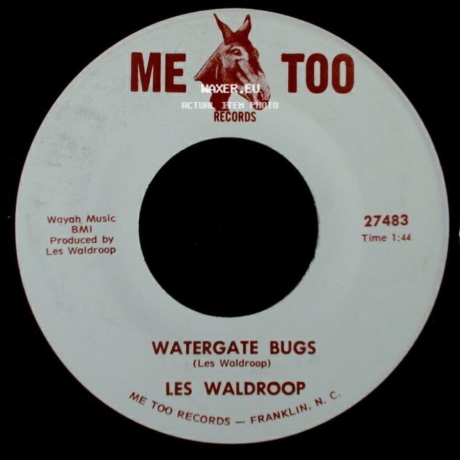 Les Waldroop - Moonlight's A-Wastin' / Watergate Bugs side B