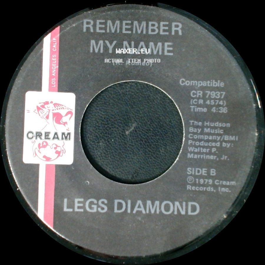 Legs Diamond - Help Wanted / Remember My Name side B